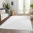 Machine Washable Indoor/Outdoor Xhevrie Gray Rug-1251379464