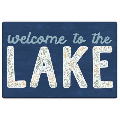 Tapis de cuisine 30 po x 20 po Trinx Lakeside Days