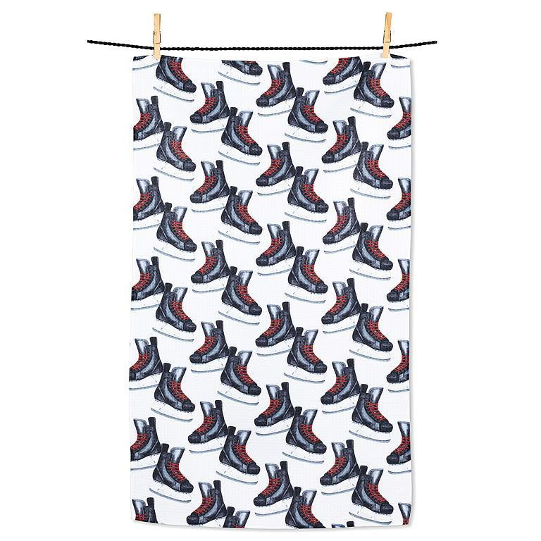 Serviette de cuisine Hockey Skates