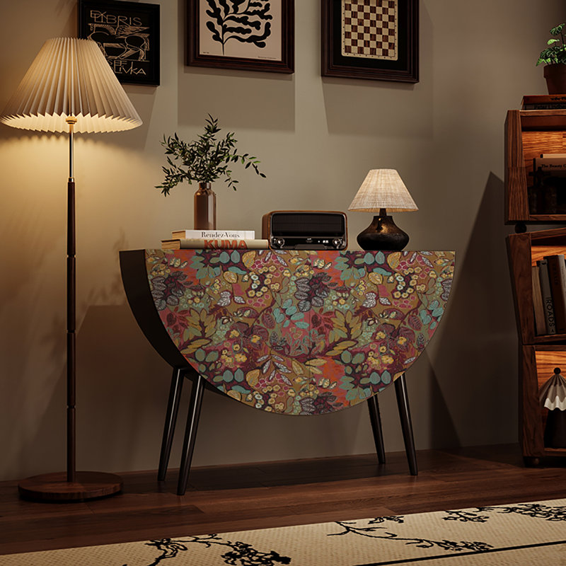 Semicircle living room home storage decor cabinet