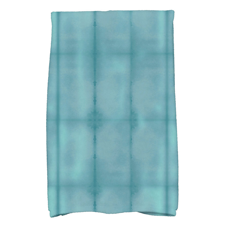 Sequence Hand Towel, Teal