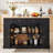 Skylaar Solid Wood Top Kitchen Island-1317624446