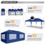 Auddis 2.5m x 1.5m Metal Vault-954509608