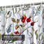 Aquarelle sophistiquée, décoration florale botanique blanche sans couture rétro avec 12 crochets-1448611294