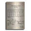 «Piano Keys Blueprint Brevet Parchment», art mural en métal-139531409