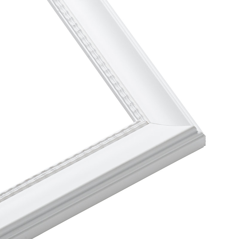 Chedo Solid Wood Picture Frame, White, 14" W x 20" H