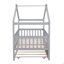 Lit en bois avec lit gigogne Watsons-995230065