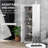 69 Inch Tall Storage Cabinet With Adjustable Shelves, Modern Style Pantry For Efficient Organization And Safety