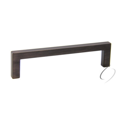 Poignée barre Modern Square 6 3/10 "Center to Center