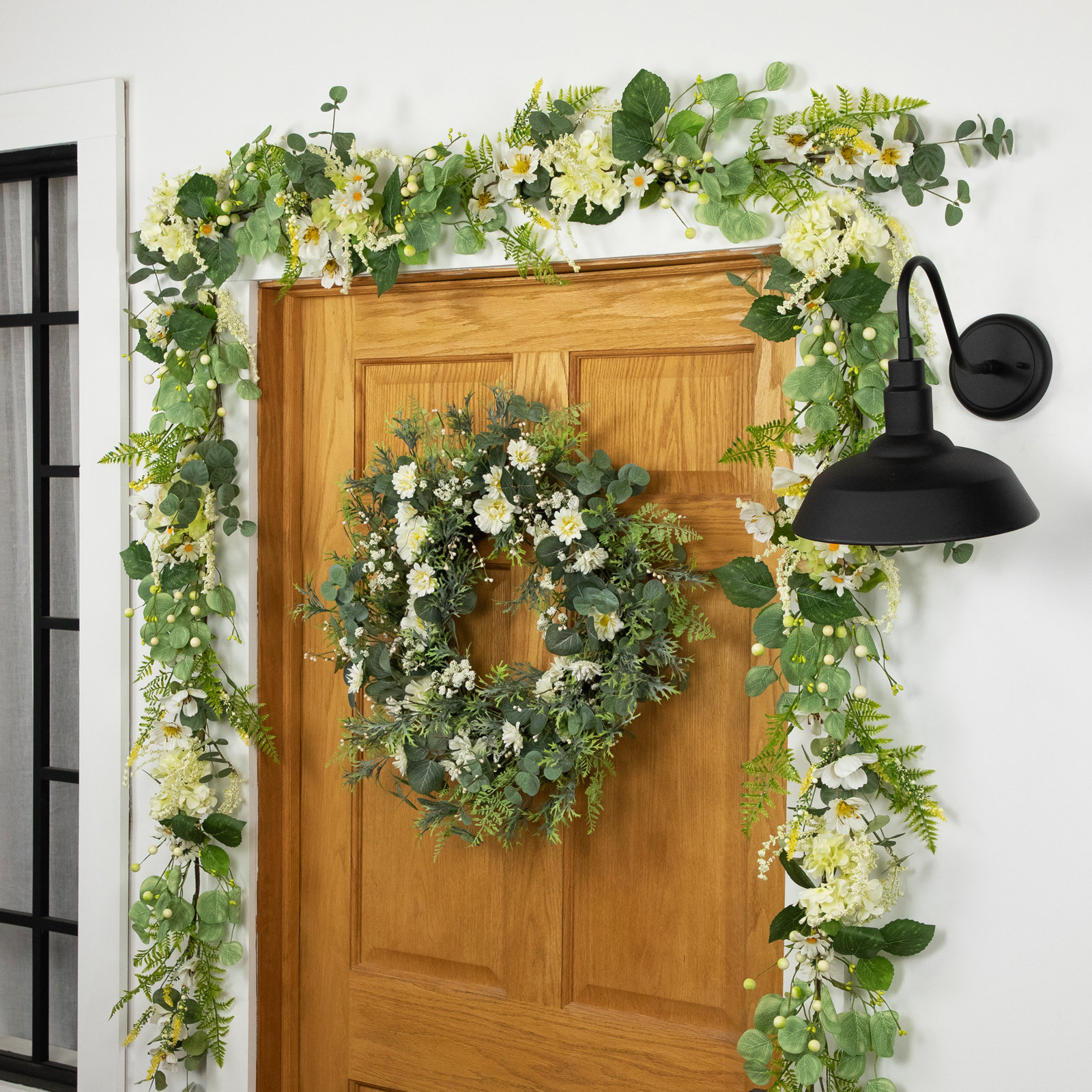 10'' in. Faux Garland