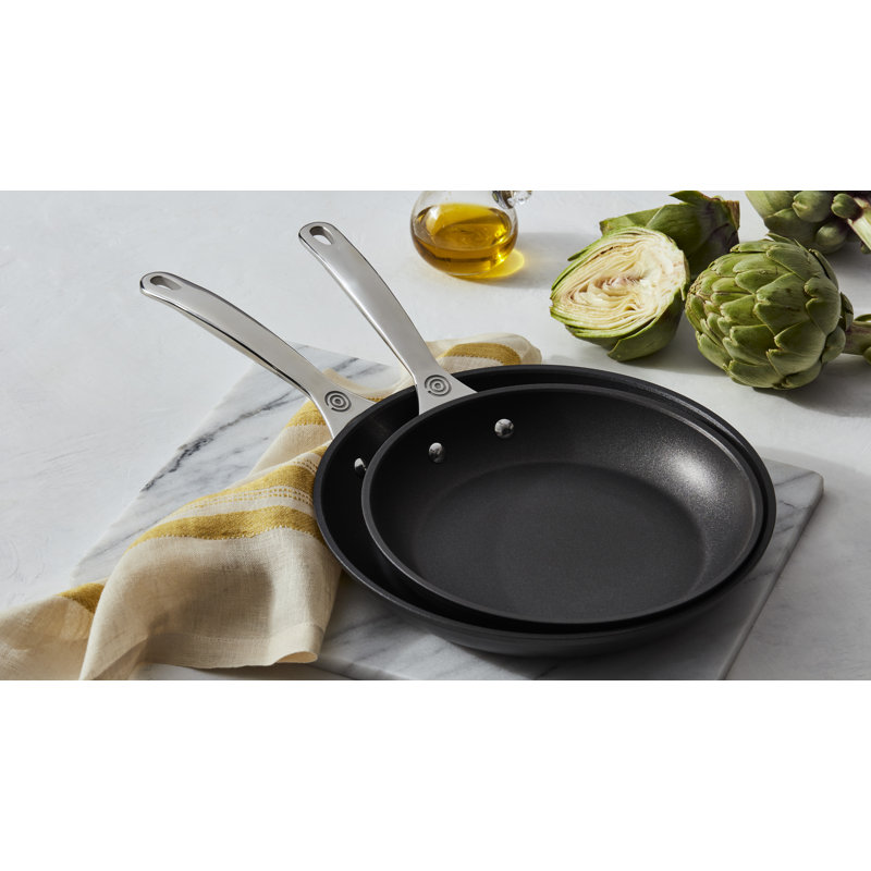 Le Creuset Toughened Non-Stick Pro 2-Piece Fry Pan Set