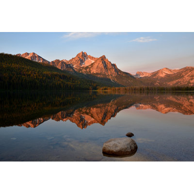 Sawtooth Sunrise - Photographie sur toile tendue