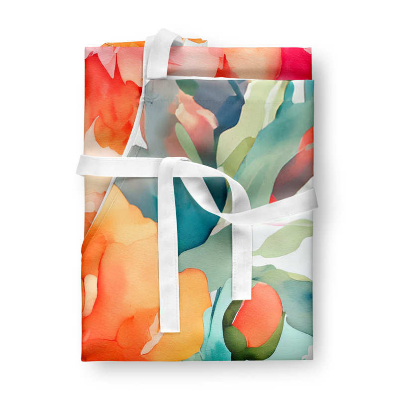 Floral Bib Apron