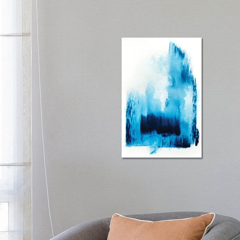 Royal Blue II - Print on Canvas, Wrapped Canvas, 66.04 cm H x 45.72 cm W x 3.175 cm D