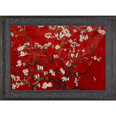 « branches of a amande tree in fleur » par vincent van gogh-picture cadre, reproduction d’art sur toile