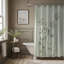 Rideau de douche 1 pièce Rustic Sage Petal Designs-291493150