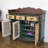 Green Solid Wood Shoe Storage Bench
