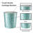Olyn Plastic Open Waste Bin - 7.7L