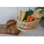 Natural Elements 2-Tier Natural Seagrass Hanging Storage