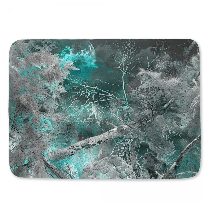 Tapis de bain Moody Forest, L 21 po x L 34 po