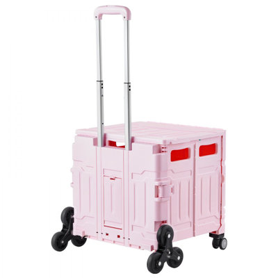 Caisse pliable avec roues d'escalade pliable 65L