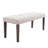 Velvet Upholstered Tufted Dining Bench Bedroom Bench Ottoman For Entryway, Dining Room, Living Room-608192870