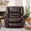 Fauteuil inclinable manuel surdimensionné 40,9 po Chemika-2082853694