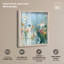«Ethereal Springtime II Shadowbox Print», art mural floral bleu par-2017913326-2017913329