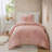 3-Piece King Comforter Set,Pink-128367505