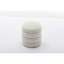 006-Tabouret de repose-pieds rond en velours doux