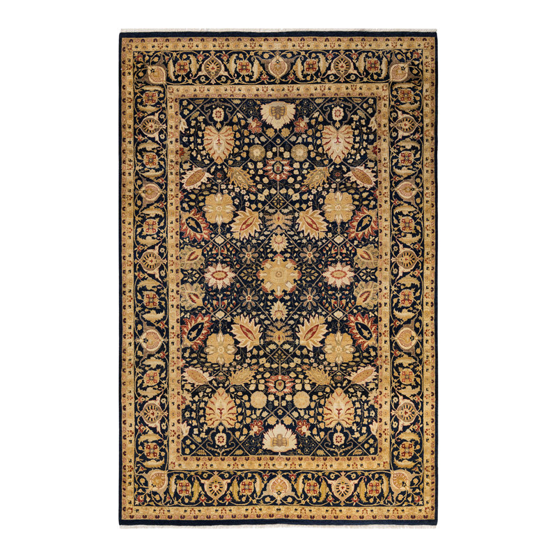 Classic One-of-a-Kind 6' 2" X 9' 4" Hand Knotted Area Rug