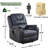 Cooperman Leather Power Recliner Chair-1592189926