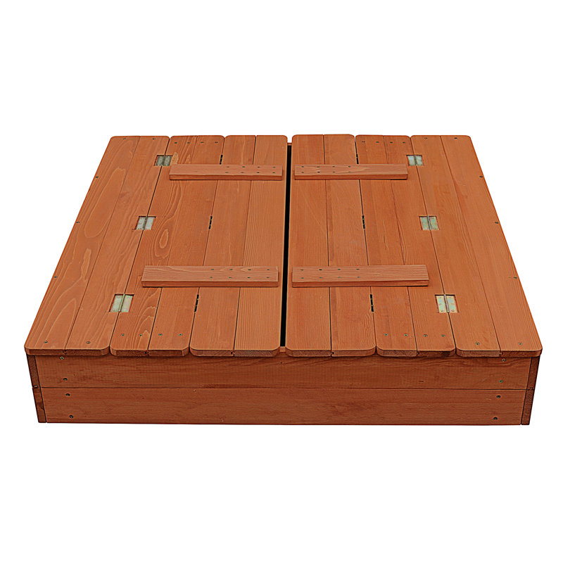 Kids Sandpit With Seating and Cover