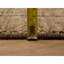 2'6"x12' Camel Brown, Vertical Stripes Design with Salt and Pepper Effect, Hand Loomed, Undyed Natural Wool, Runner, Oriental Rug