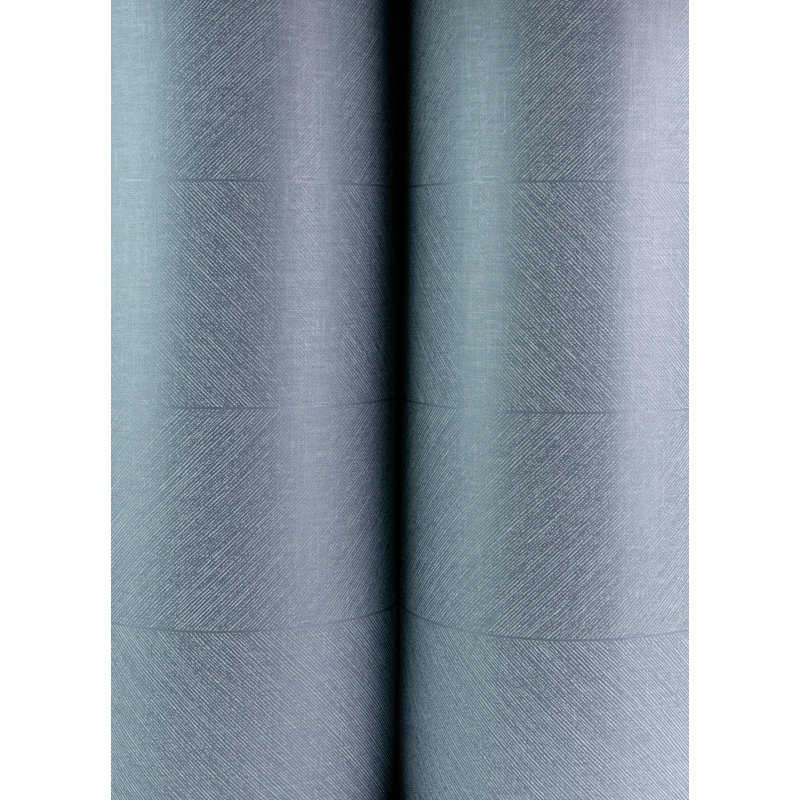 Kallam Indigo Chevron Wallpaper, Blue