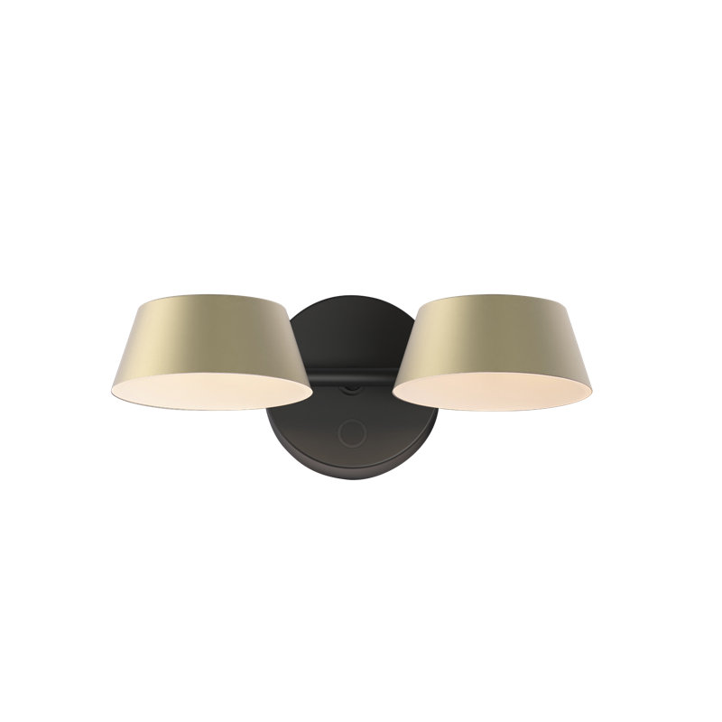 OLO Wall Double Lamp, Gold