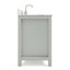 Meuble-lavabo simple 60 po avec plateau en marbre de Carrare Aberdeenshire-137923814-137923815-85364454