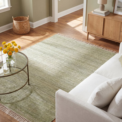 Cassandra Green Hand-Woven Outdoor Rug