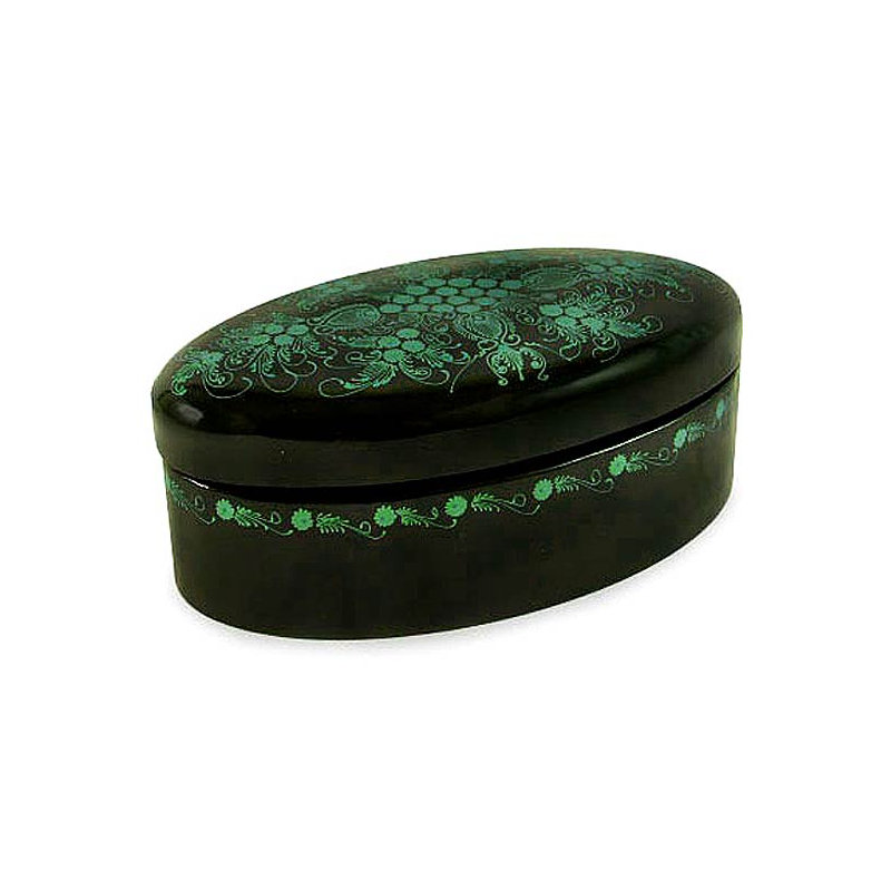 Boîte à accessoires Roberval Emerald Blossoms