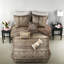 Ensembles de literie de luxe en polyester 7 pièces, jacquard Modern Queen Home