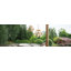 Solar-Powered Outdoor Wicker Pendant Light with Remote Control, Dimmable Hanging Lantern for Garden, Patio & Balcony