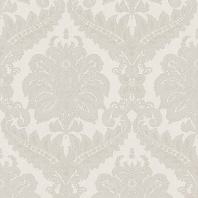 Ornamenta Collection Traditional Damask Wallpaper Roll
