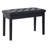 Elegant Faux Leather Tufted Piano Bench, Perfect For Duet Playing And Traditional Country Aesthetics-410427727
