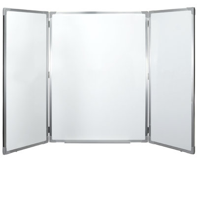 Wall Mounted Magnetic Whiteboard, 41" x 61"