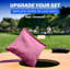 Ensemble de 4 sacs à billes GoSports en forme de cornhole - 16 couleurs disponibles-22244597