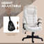 Chaise de bureau confortable et ergonomique avec fonction avancée de chauffage et d'inclinaison-1598405207