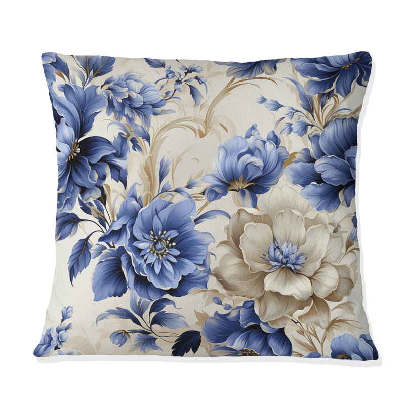 Coussin décoratif, H 16 po x l 16 po