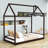 Etan House Wooden Platform Bed-1031797996-1031798000