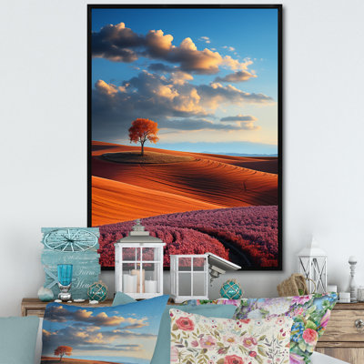 «Landscape Colorful Horizons III», reproduction sur toile