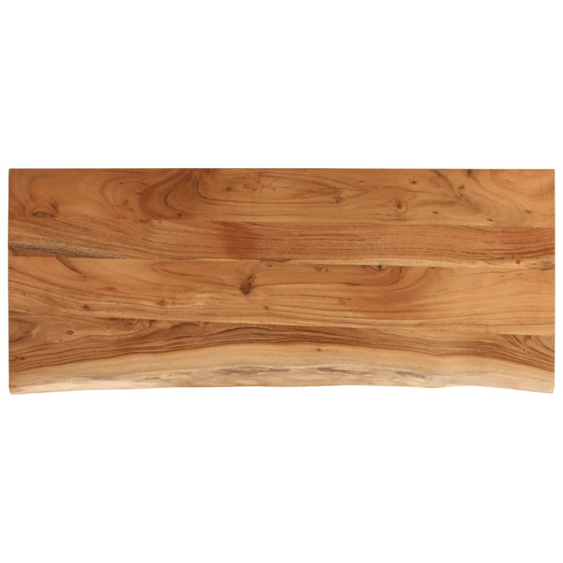 Rectangular Table Top Rectangular Solid Wood, 110 x 40 x 2.5 cm